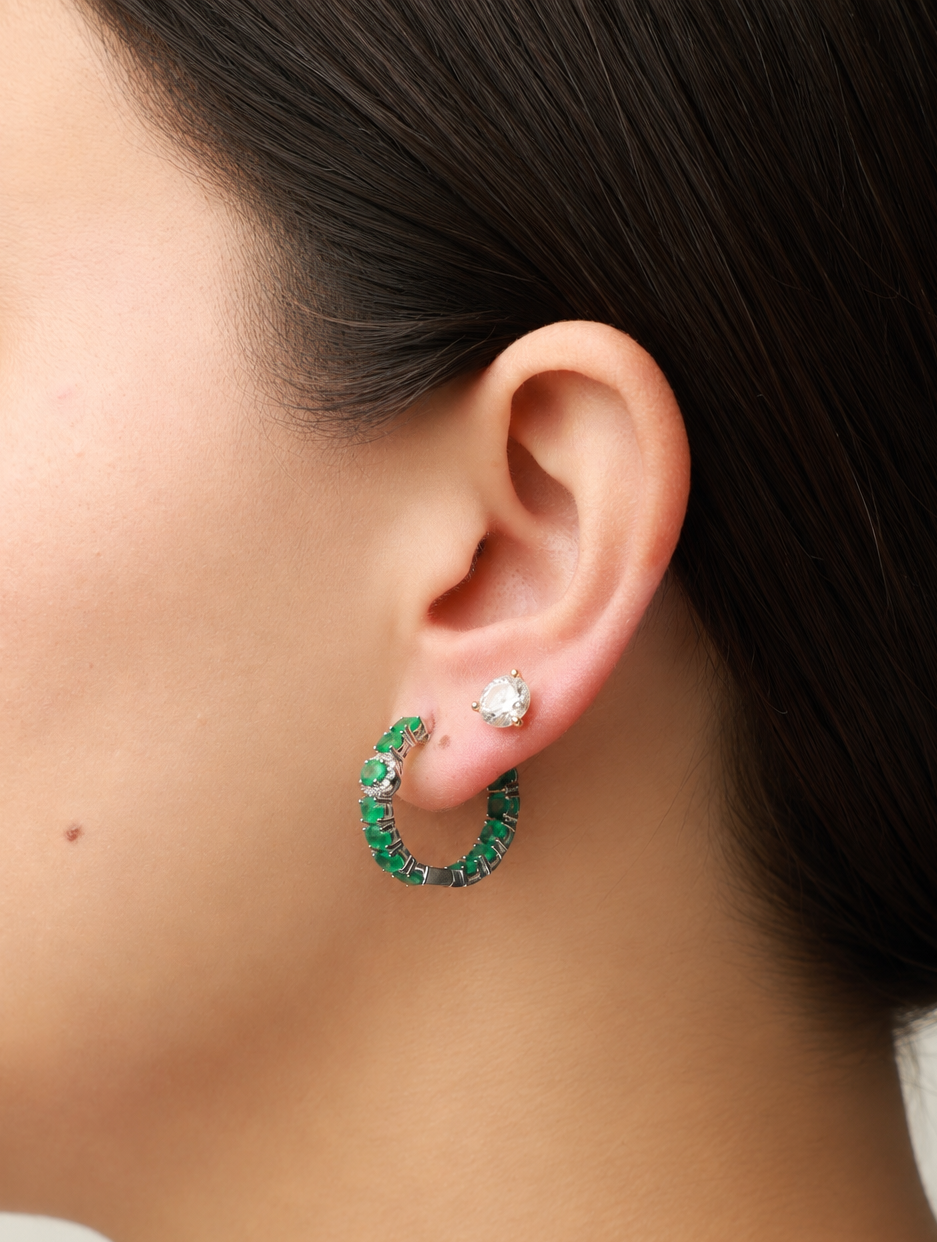 Emerald Royal hoops