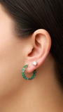 Emerald Royal hoops
