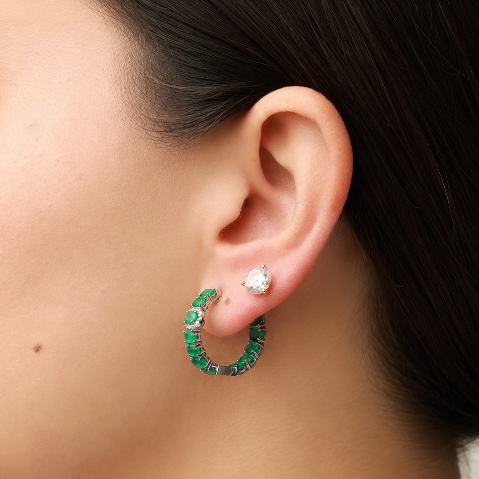 Emerald Royal hoops