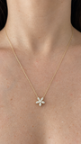 Yellow Marquise Bloom Necklace