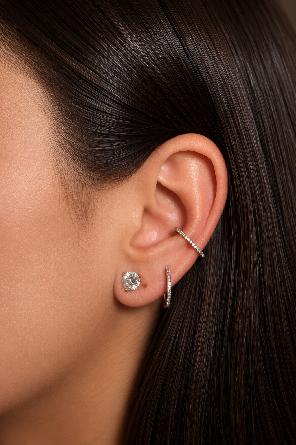 Glint line earcuff