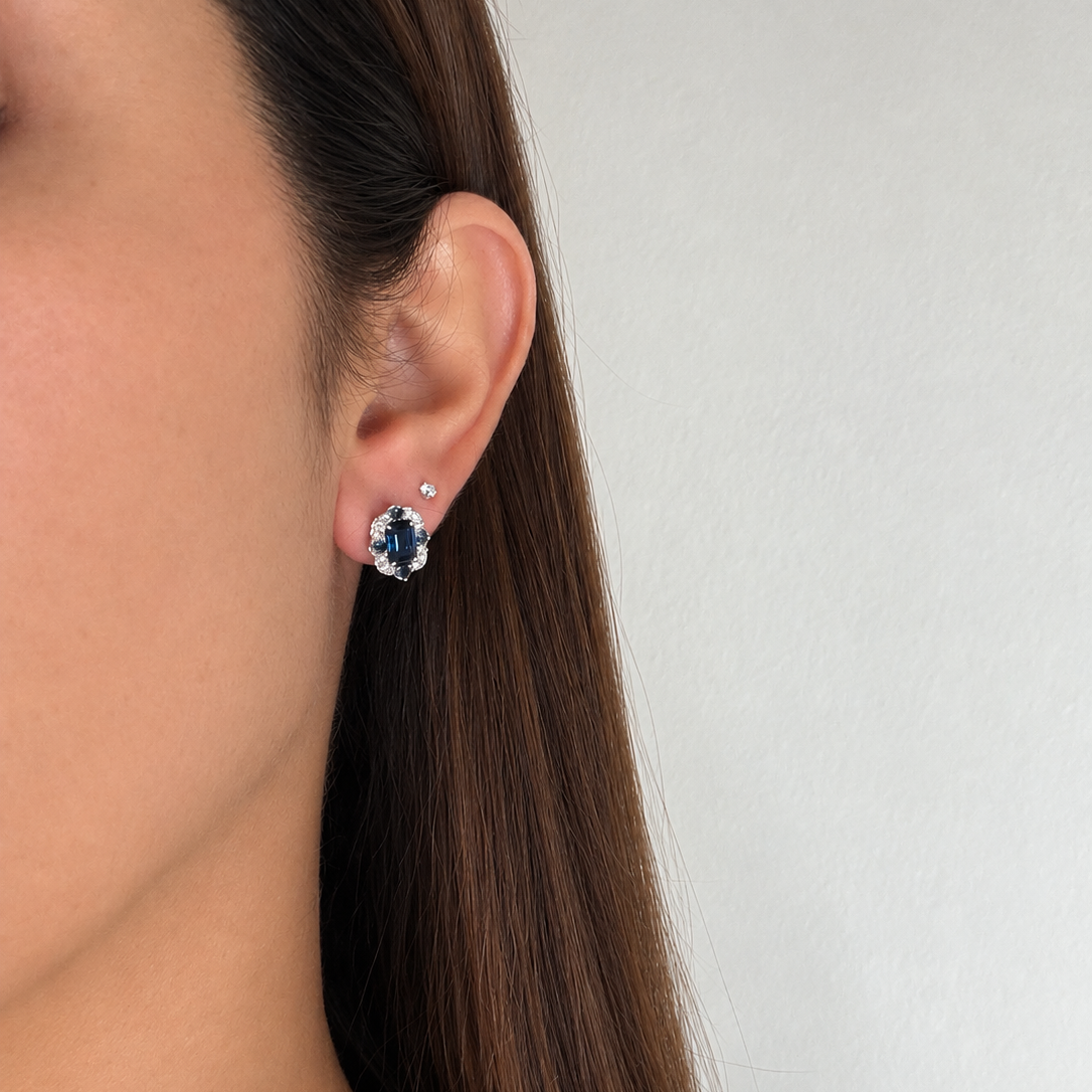 Royal Sapphire Studs