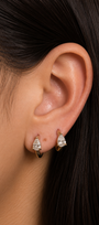 Pegasus Diamond Hoops