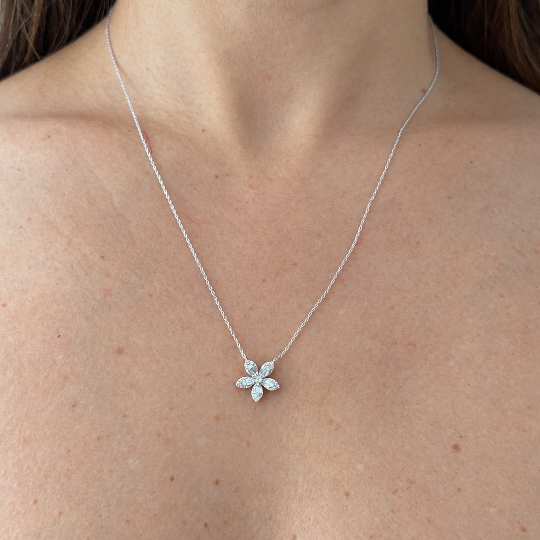 Marquise Bloom Necklace