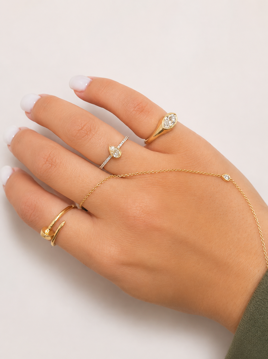 Pear Light Ring