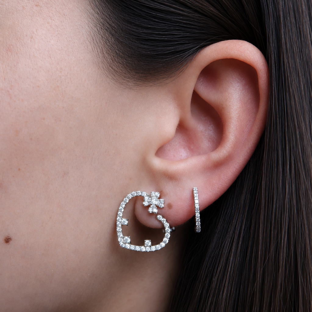 Blossom Heart earrings
