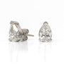 Pear Shape Diamond Studs