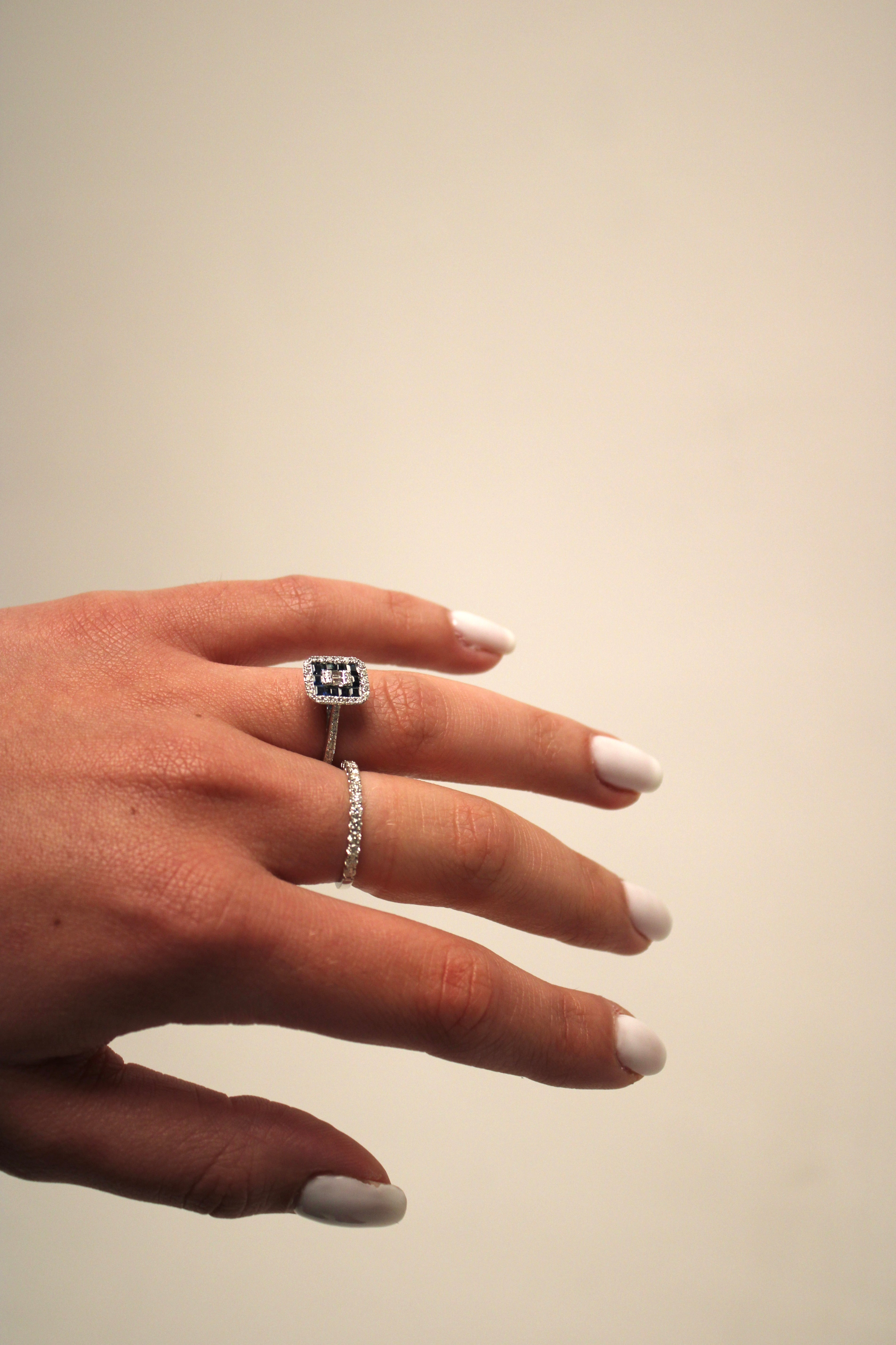 Rectangular Sapphire