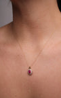Ruby power Necklace