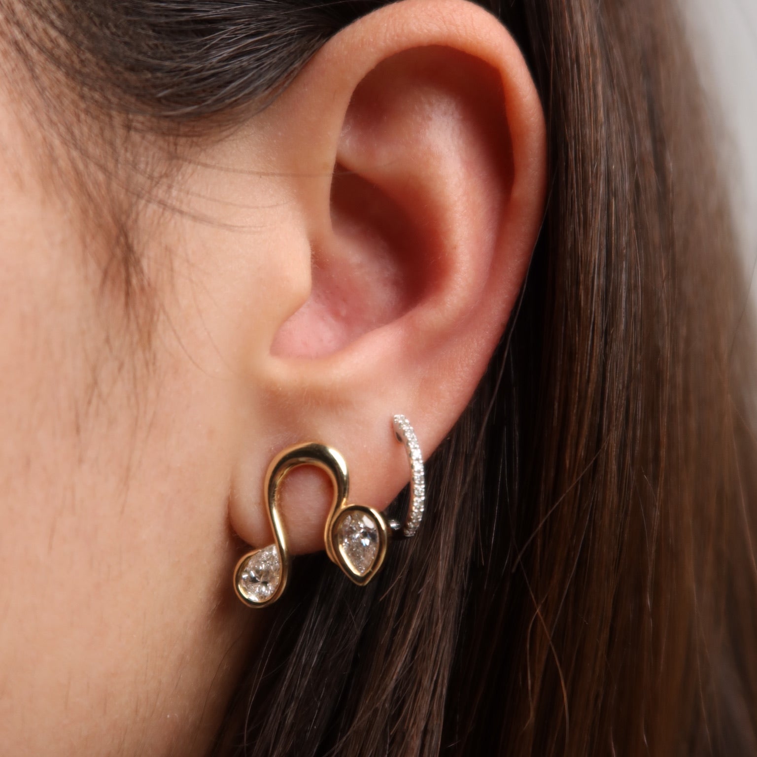Diamond Melody Earrings