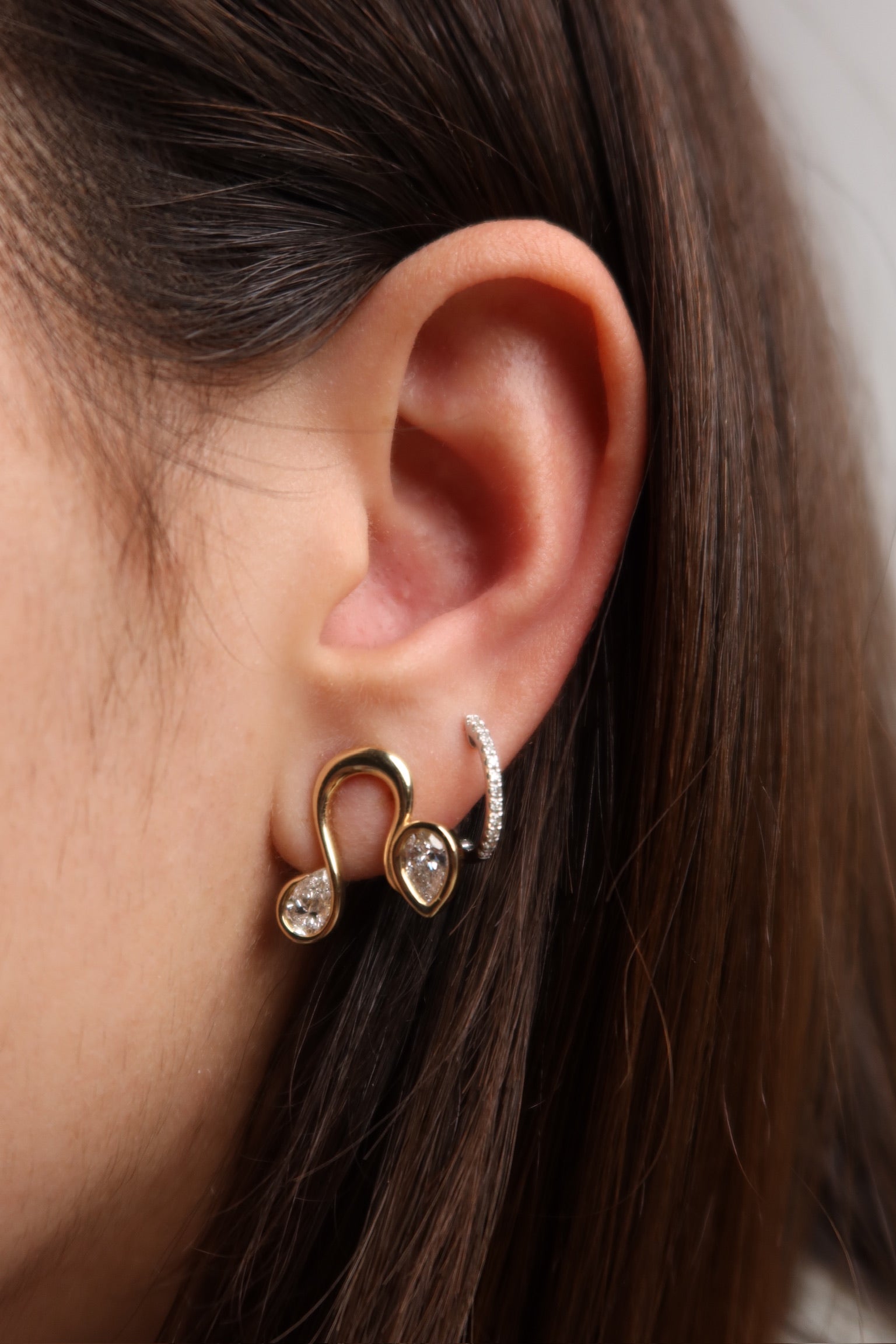 Diamond Melody Earrings