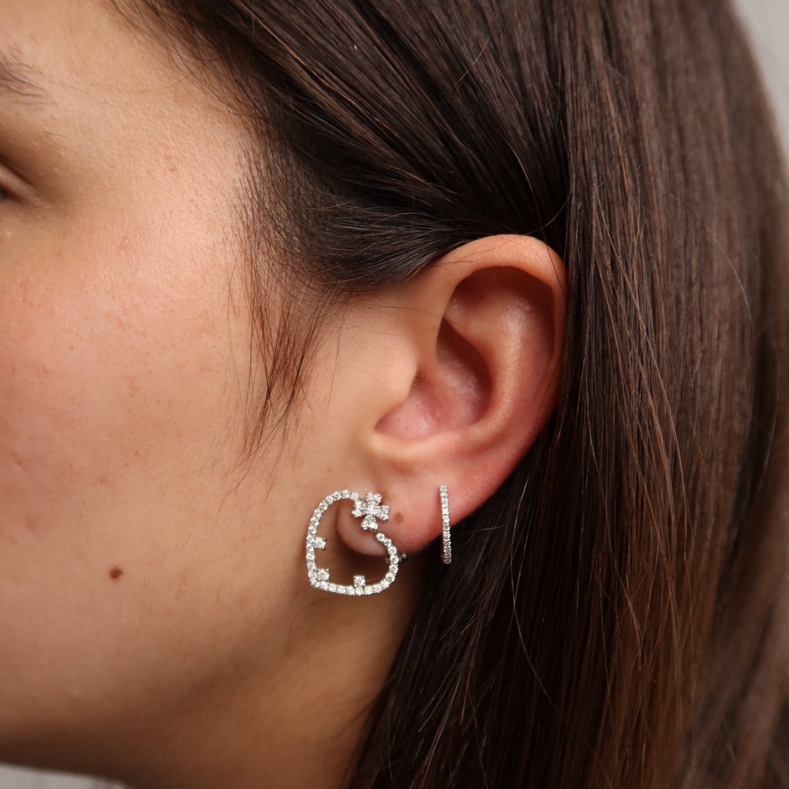 Blossom Heart earrings