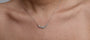 Multi-Shape Diamond Smile Necklace