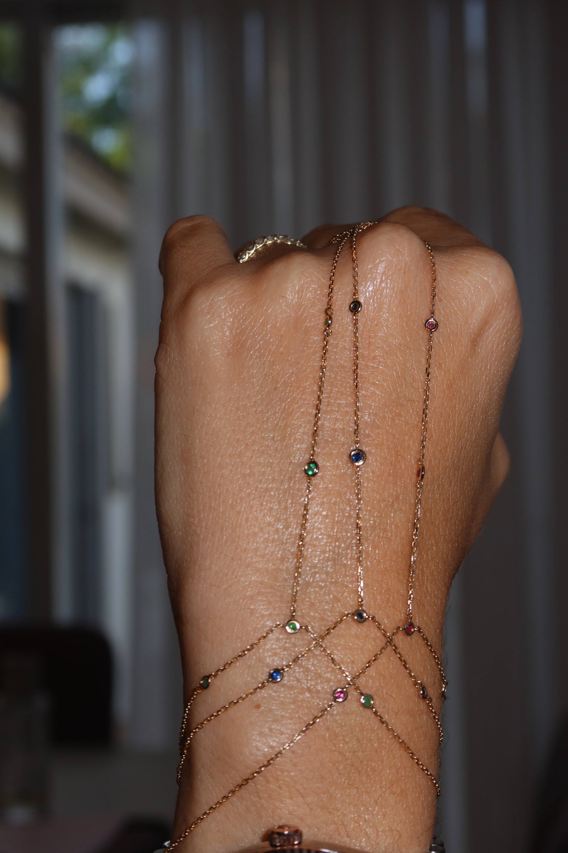 Emerald Handchain
