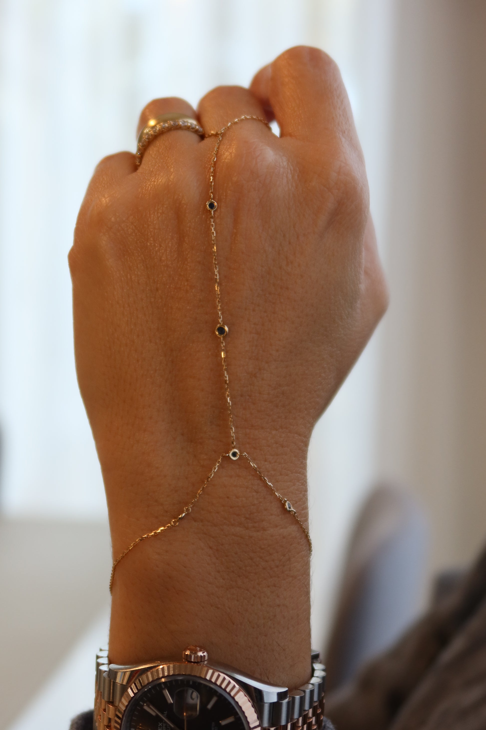 Sapphire Handchain