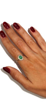 Emerald Oval Ring