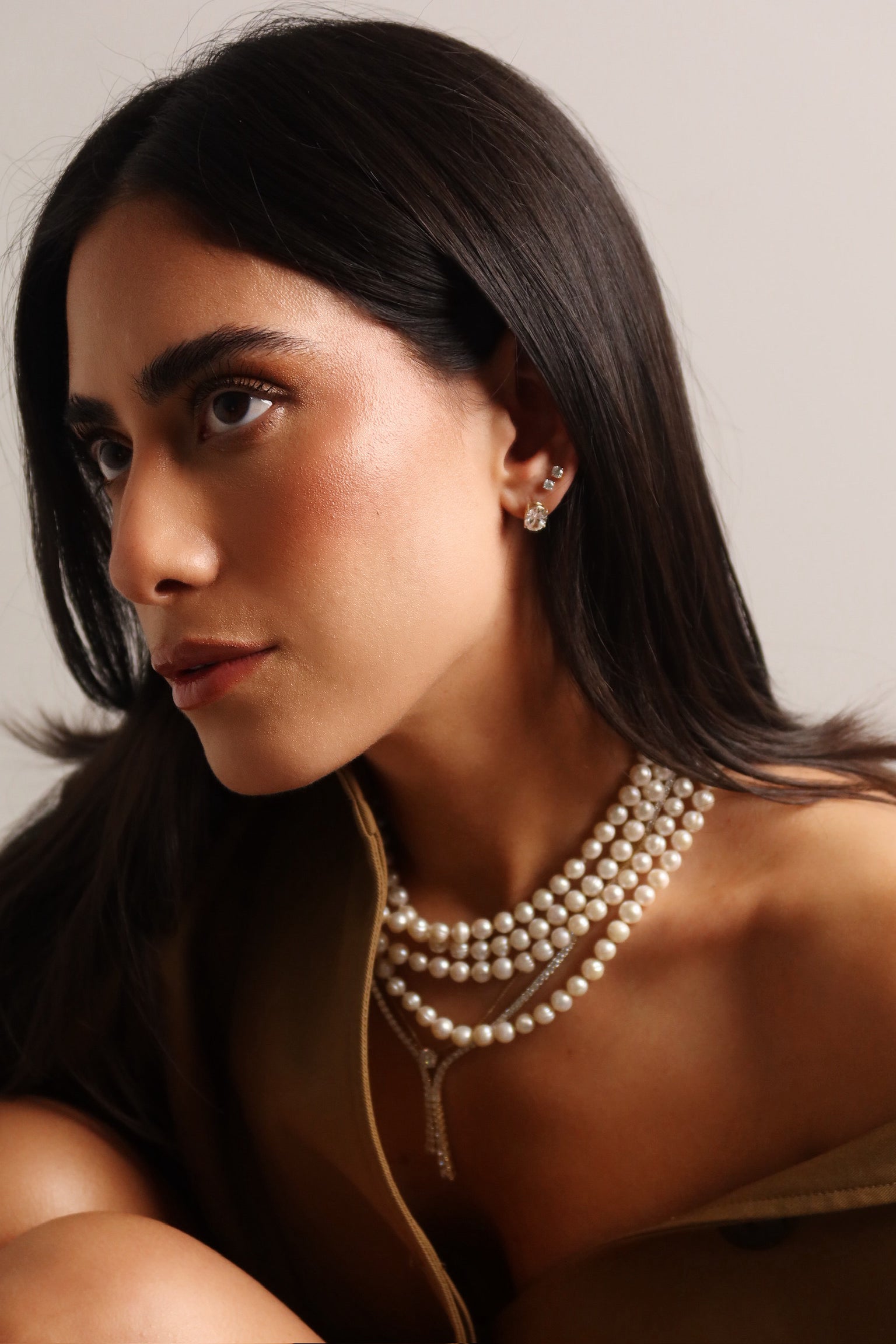 Oval Lab Diamond Studs