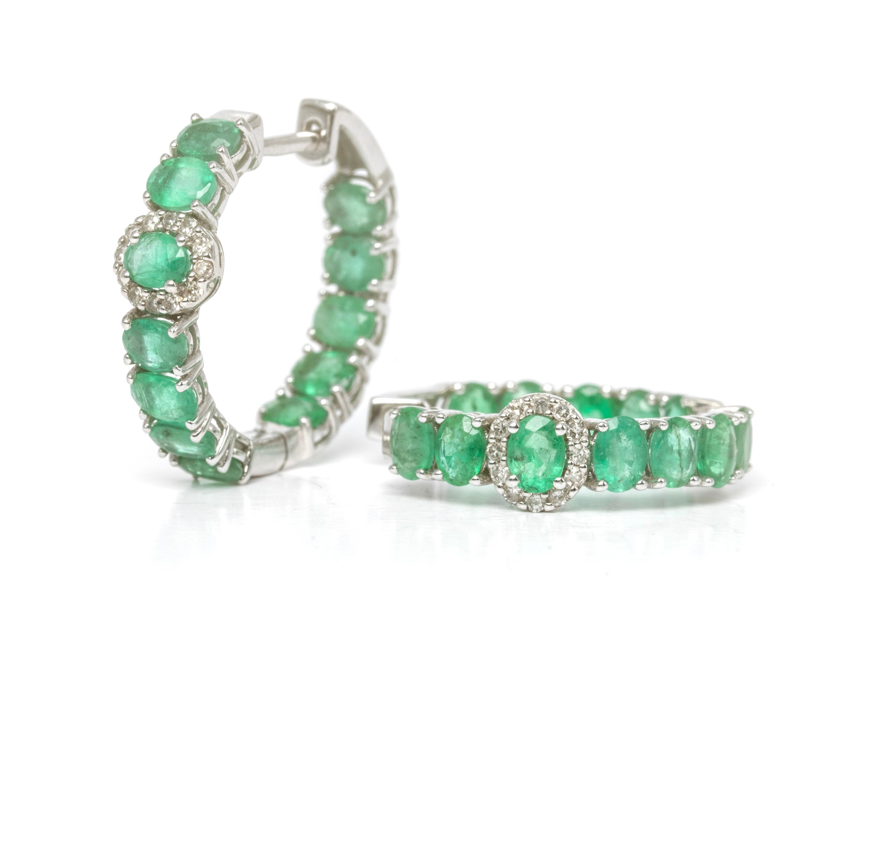Emerald Royal hoops